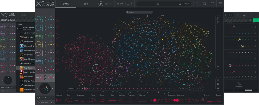 Visual for this record: XLN Audio's XO sorts your samples without clearing rights